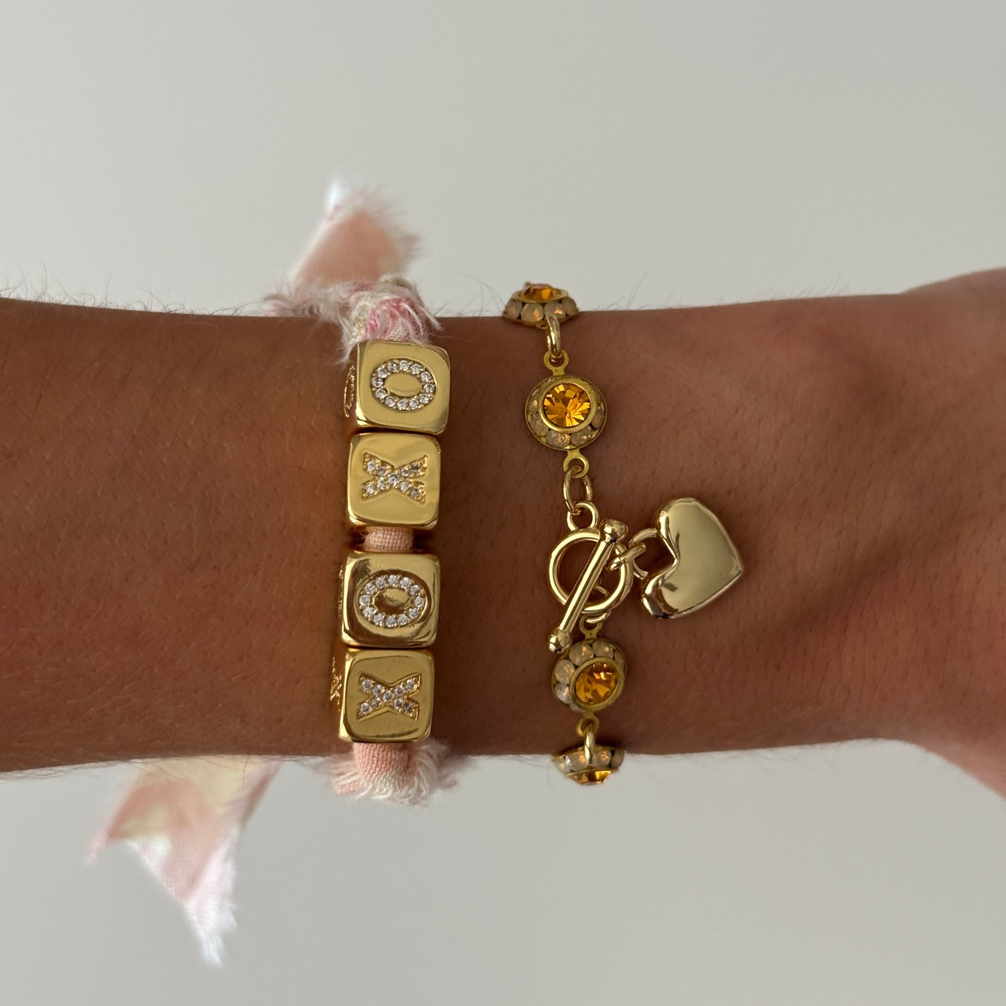 Xoxo Ribbon Bracelet