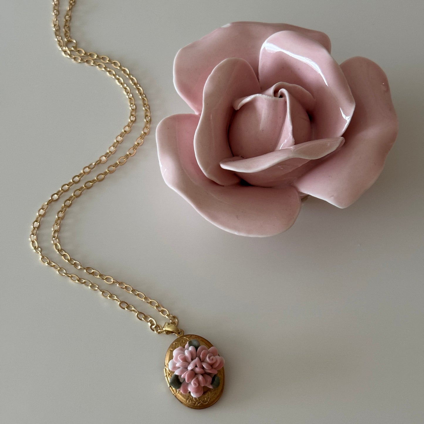 Amelia Locket Necklace