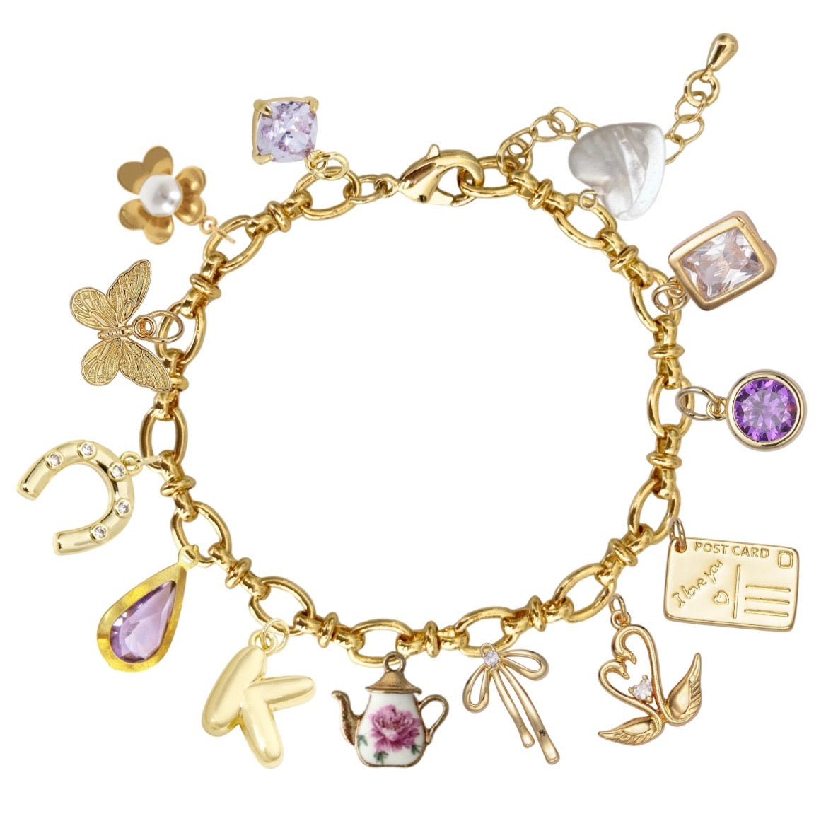 Build Your Own Charm Bracelet // Extra Chunky