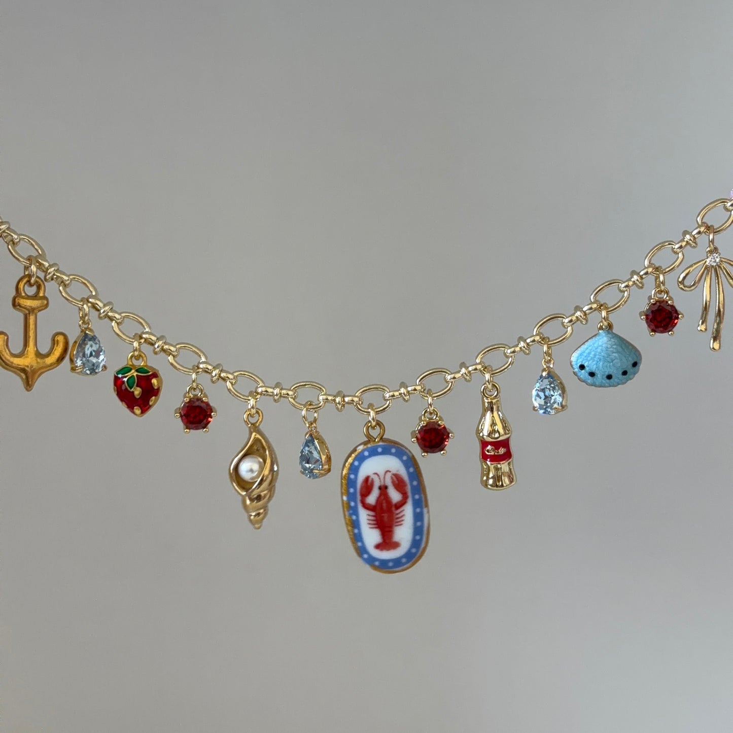 "New England Summer" Charm Bracelet