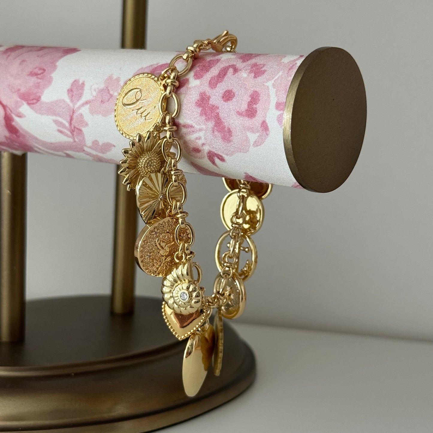 Magnolia Charm Bracelet