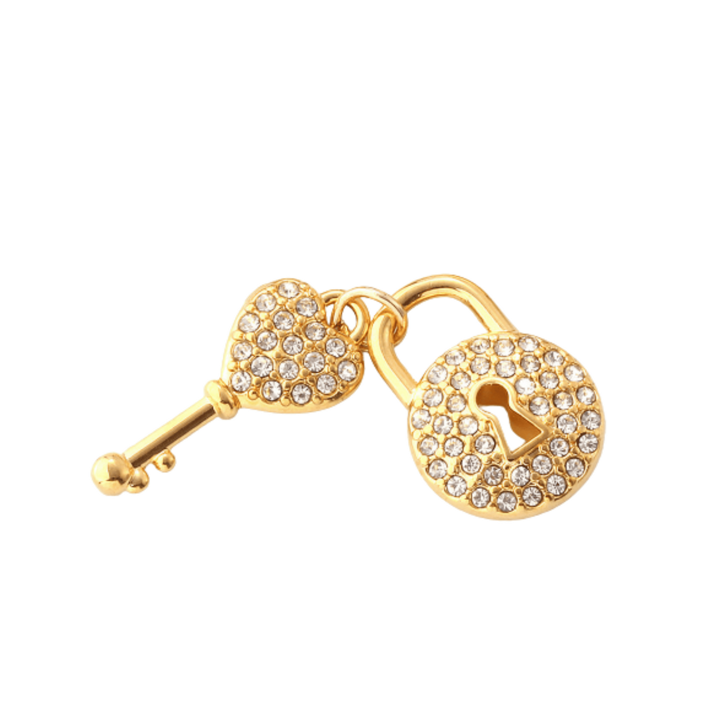 Lock & Key Charm