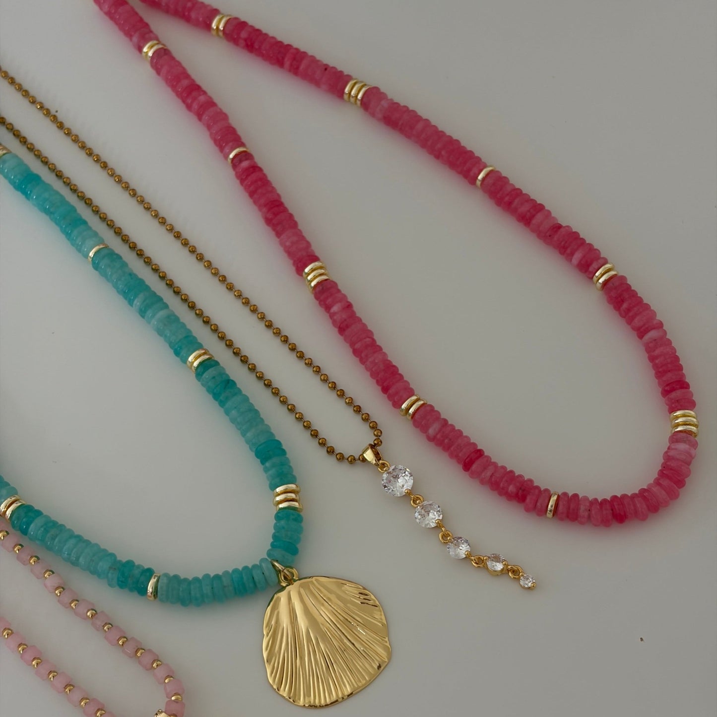 Cora Beaded Necklace - Elisa Charms