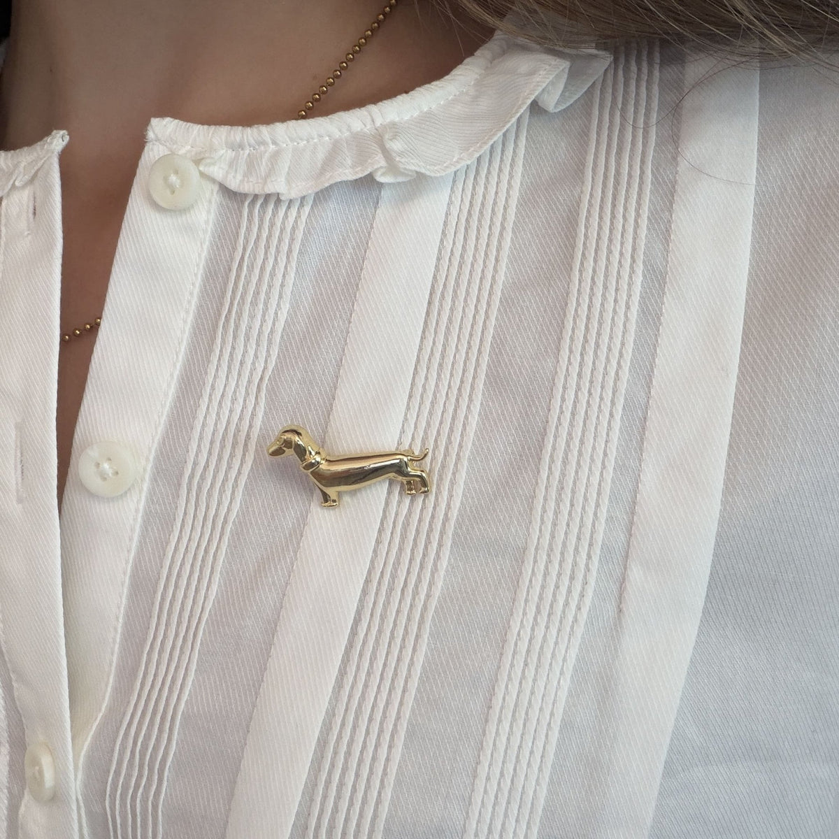Dachsund Brooch - Elisa Charms