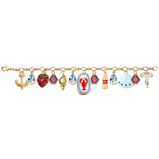 "New England Summer" Charm Bracelet