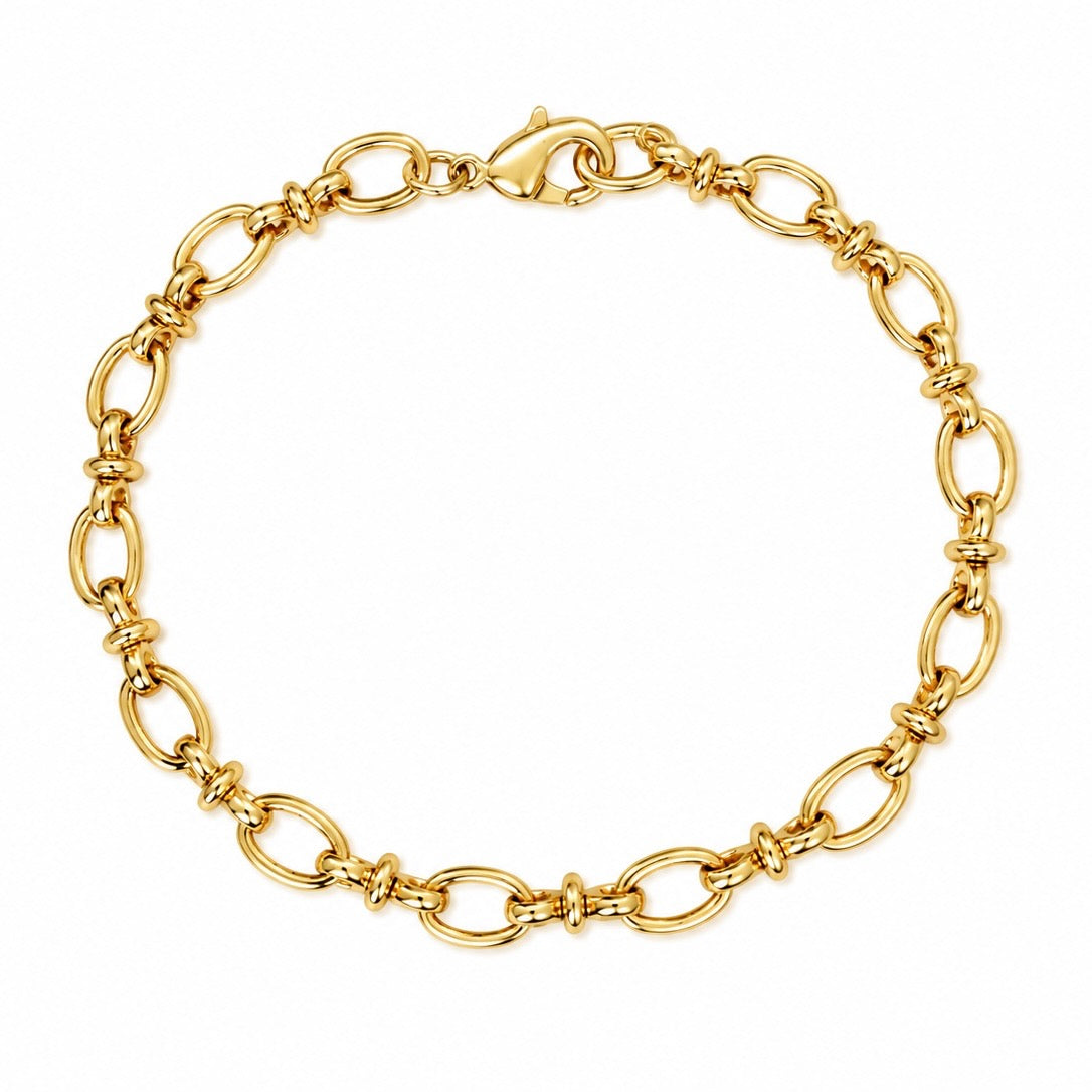 Premium Oval Chain Bracelet