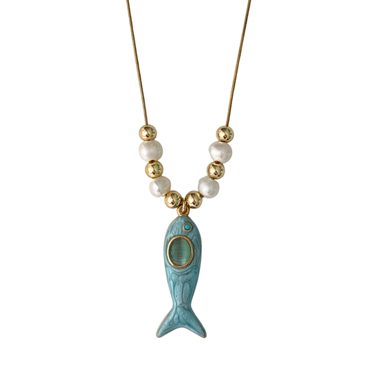 June Pearl Pendant Necklace
