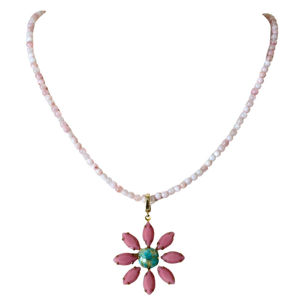 Lila Beaded Necklace