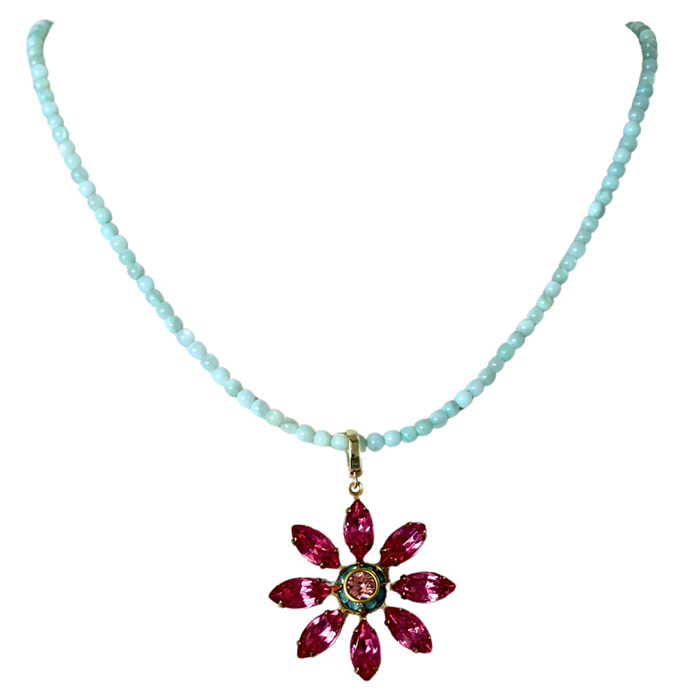 July Beaded Necklace