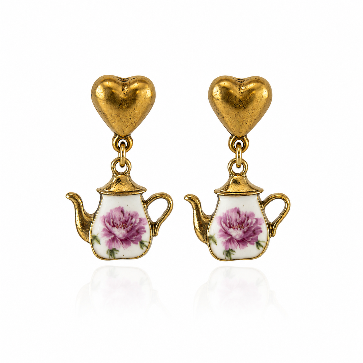 Teapot Earrings