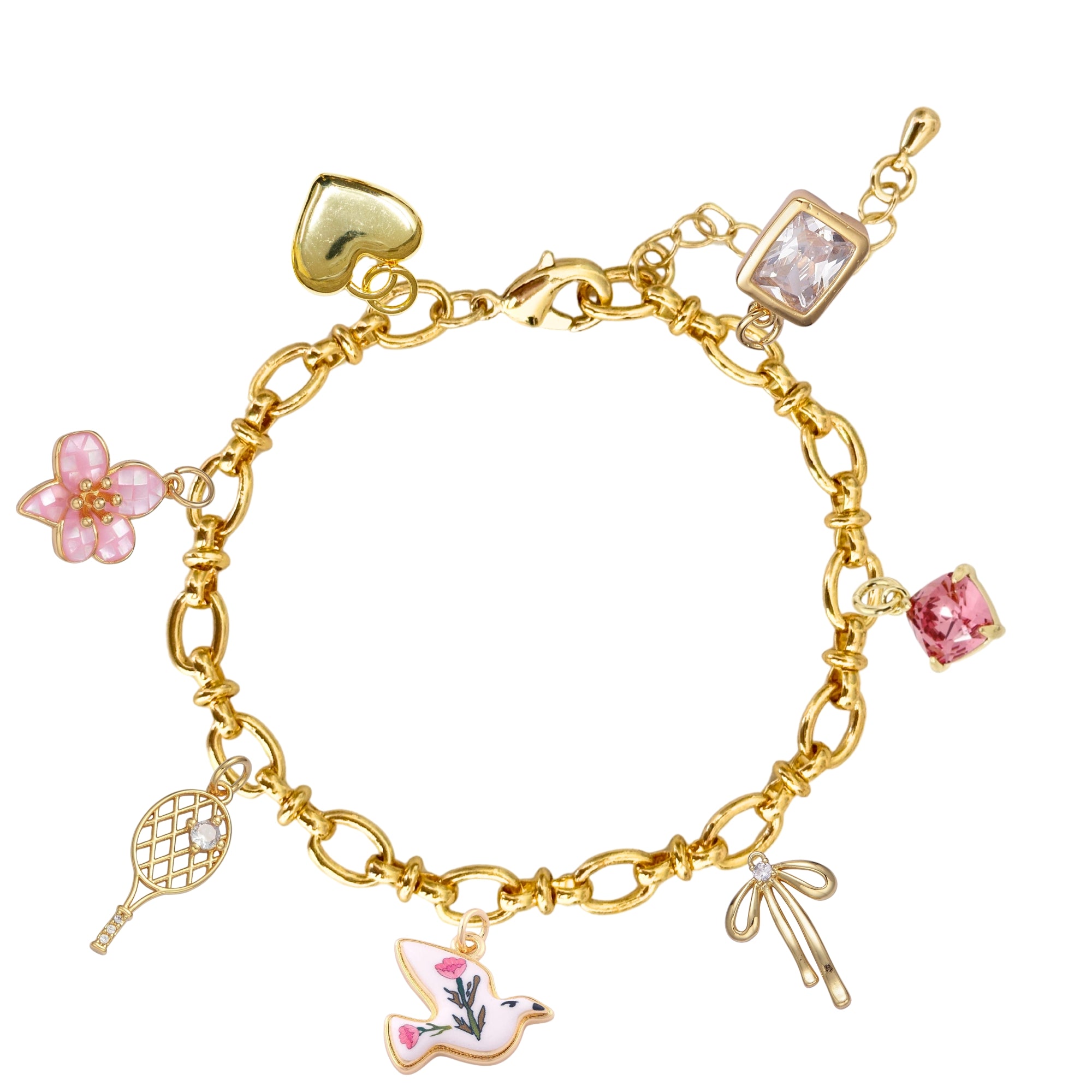 Build Your Own Charm Bracelet | Elisa Charms Custom Jewelry