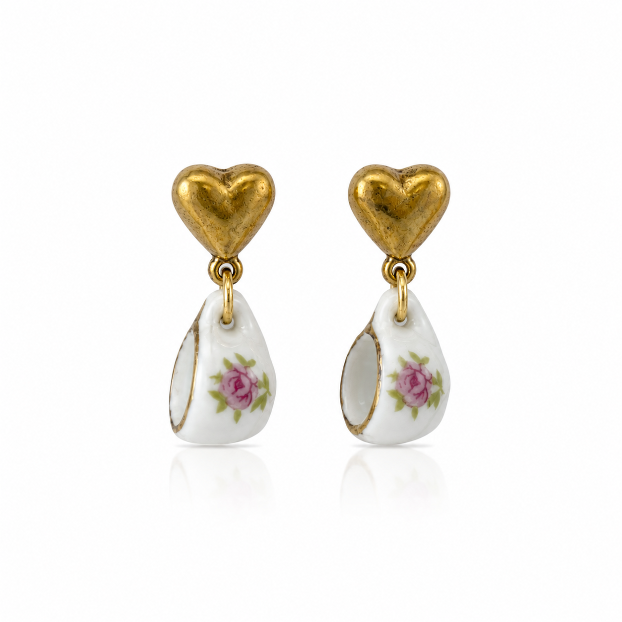 Teacup Earrings