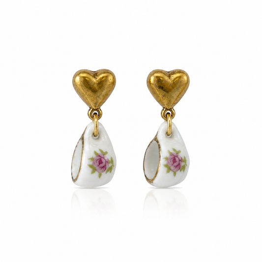 Teacup Earrings