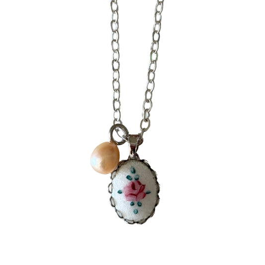 Brielle Silver Pendant Necklace