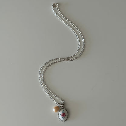 Brielle Silver Pendant Necklace