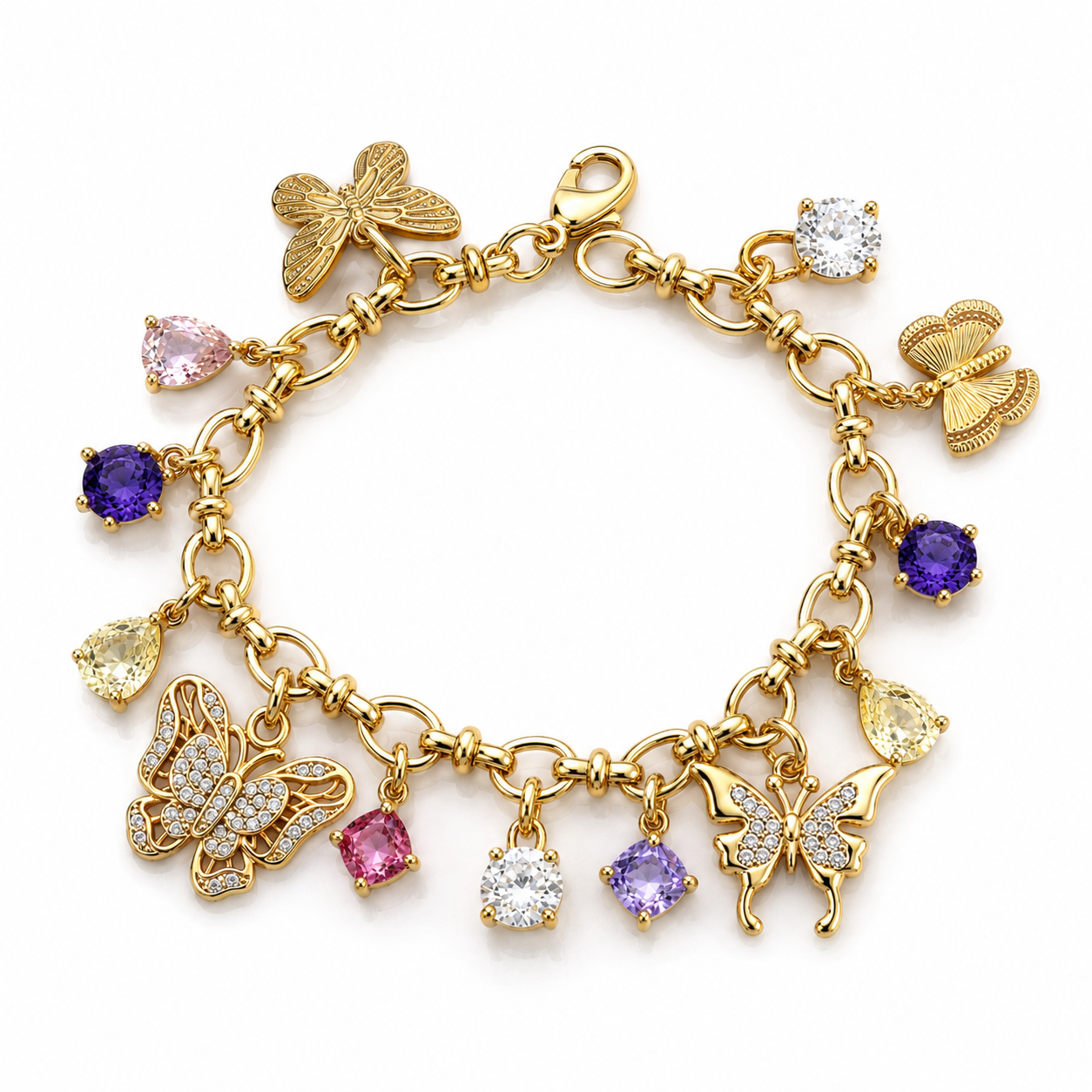 Mariposa Charm Bracelet