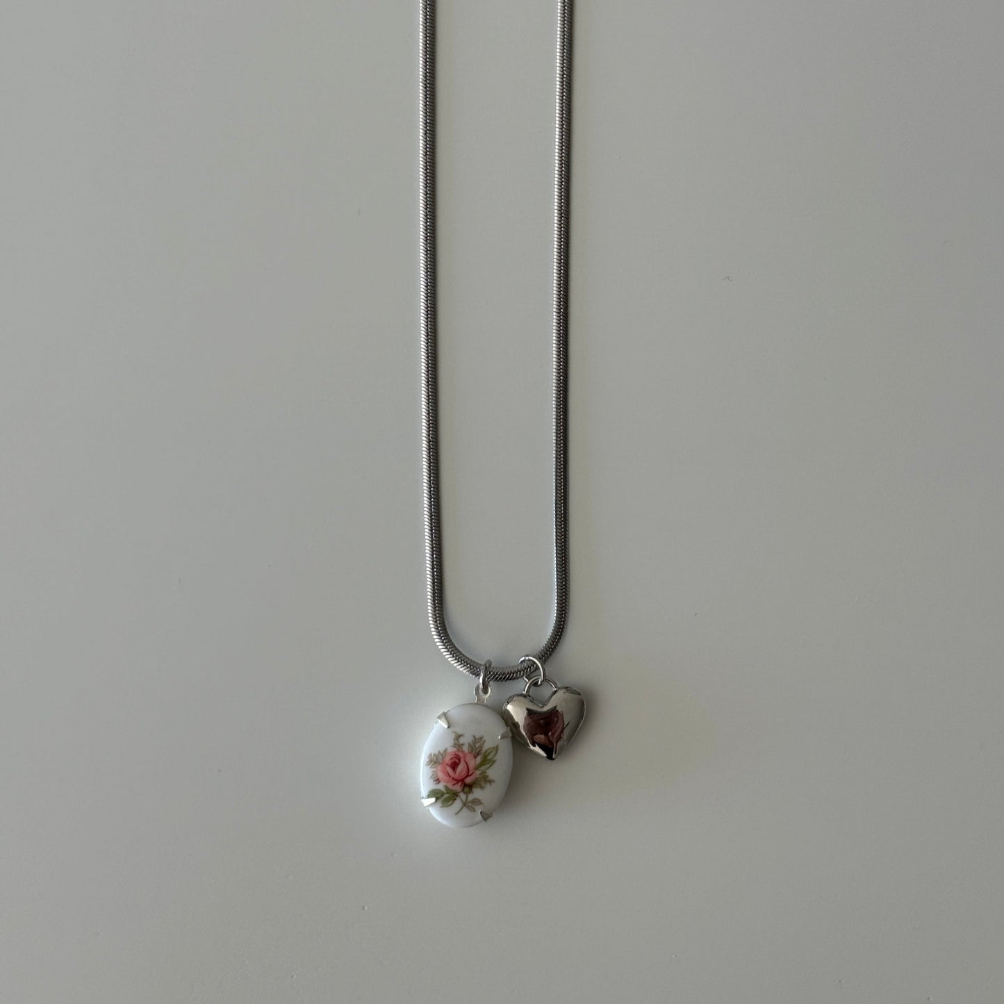 Suki Silver Pendant Necklace