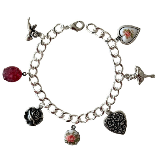 Quinn Vintage Charm Bracelet