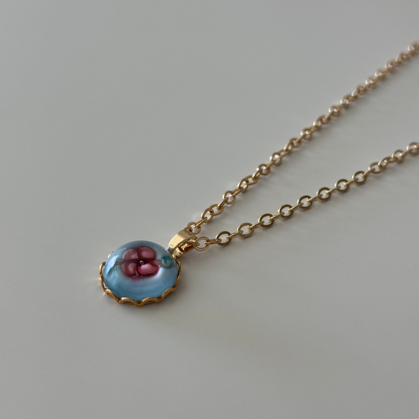 Dahlia Pendant Necklace