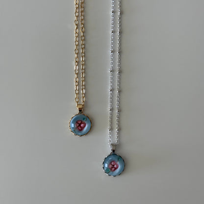 Dahlia Pendant Necklace