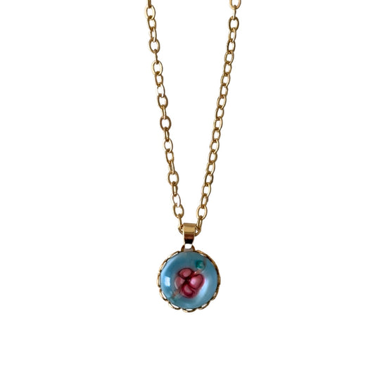 Dahlia Pendant Necklace