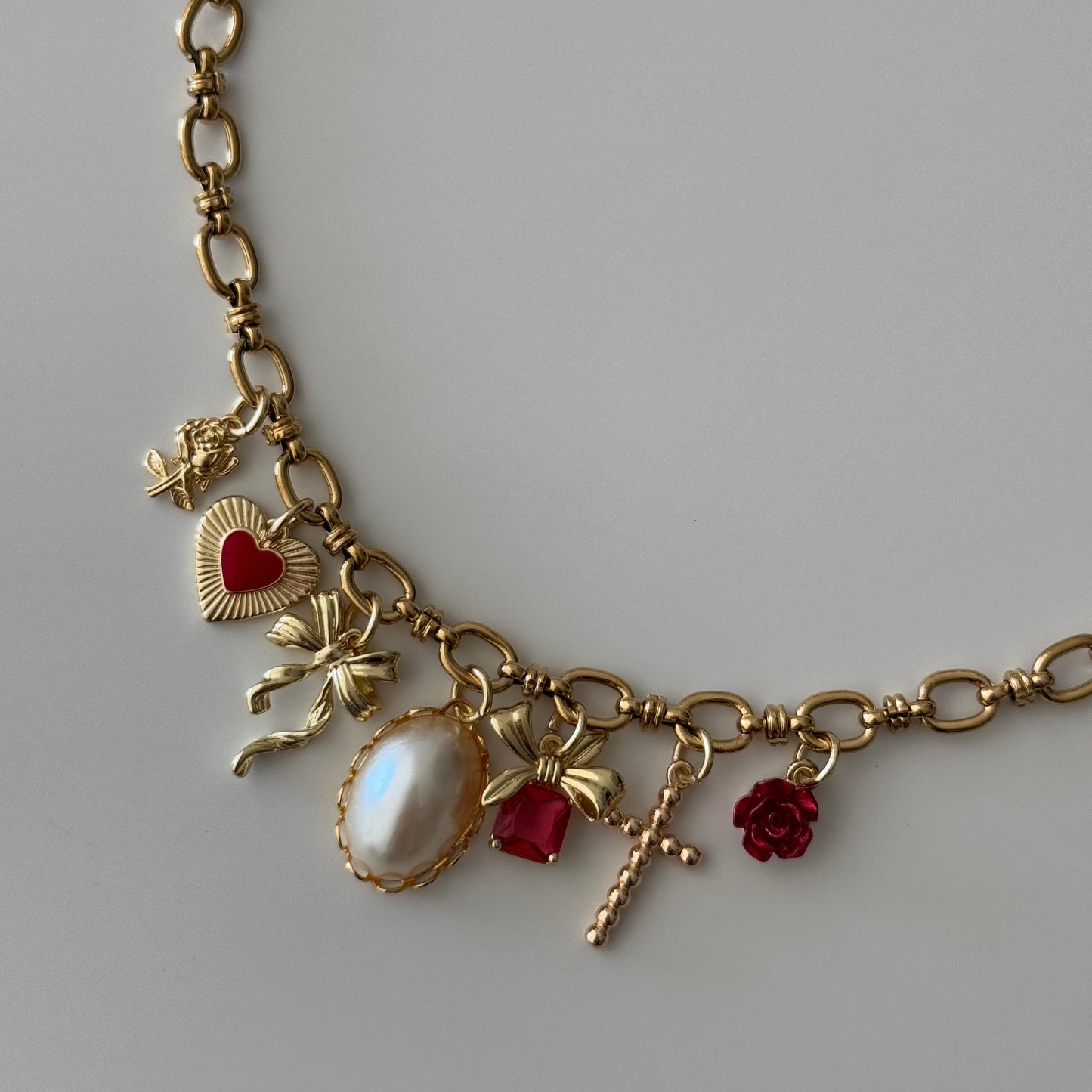 Noel Vintage Charm Necklace