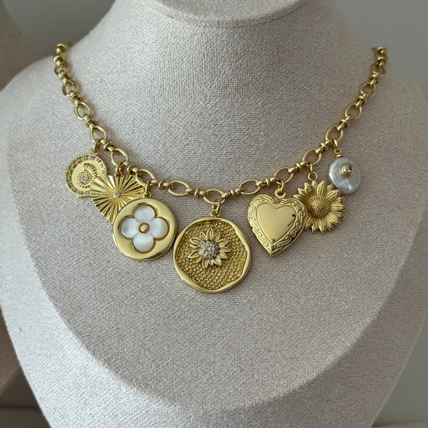 Goldie Charm Necklace
