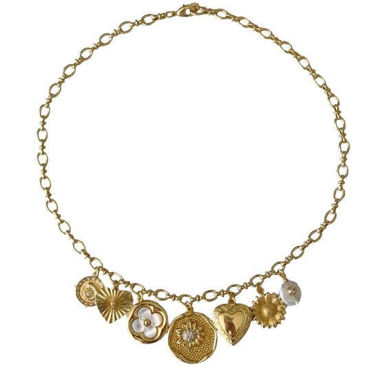 Goldie Charm Necklace