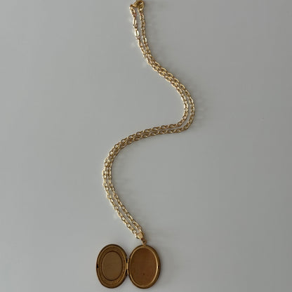 Lillian Vintage Locket Necklace