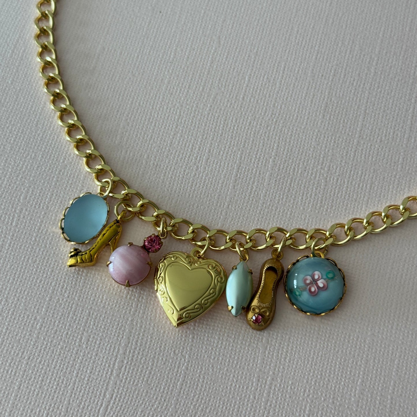 Blair Vintage Charm Necklace