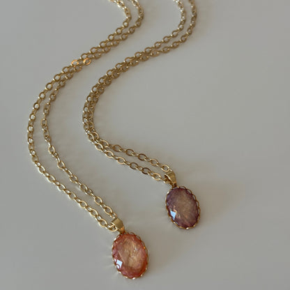 Celeste Vintage Pendant Necklace
