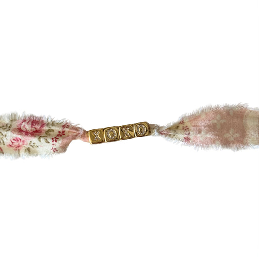 Xoxo Ribbon Bracelet