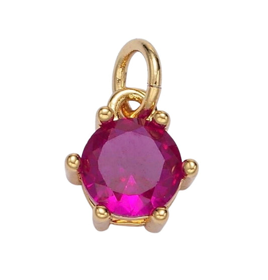 July Birthstone Charm
