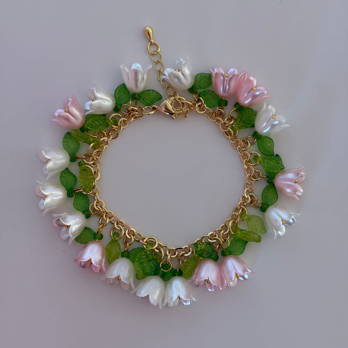 Lily Charm Bracelet
