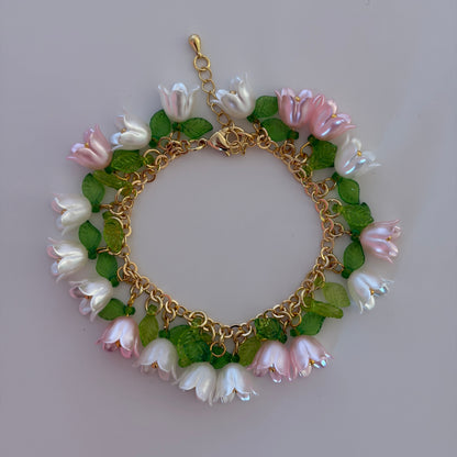 Lily Charm Bracelet