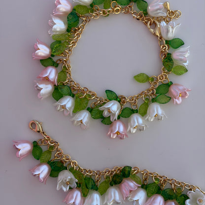 Lily Charm Bracelet