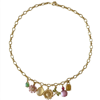 Daisy Charm Necklace