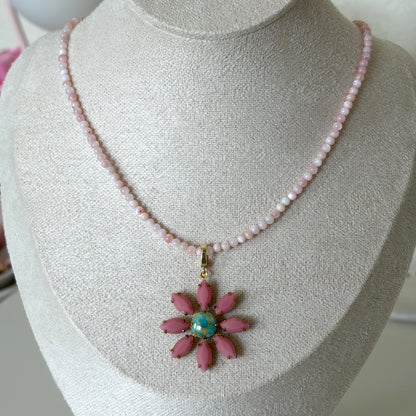 Lila Beaded Necklace