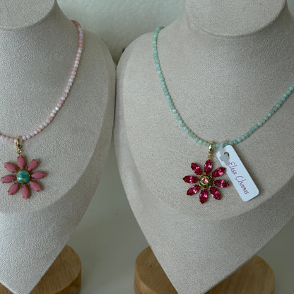 July Beaded Necklace