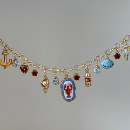 "New England Summer" Charm Bracelet