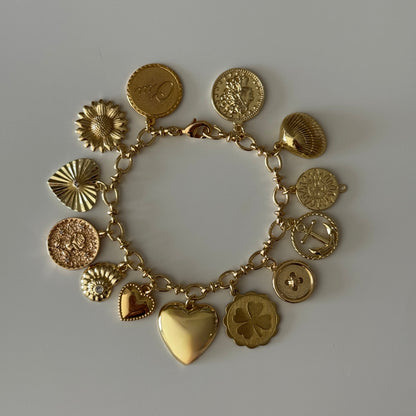 Magnolia Charm Bracelet