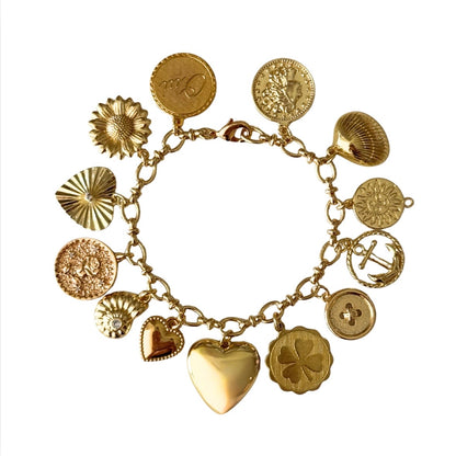 Magnolia Charm Bracelet