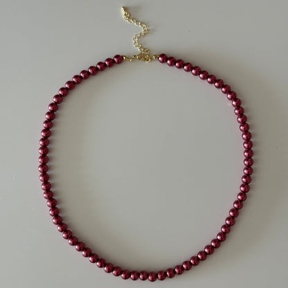 Violet Pearl Necklace