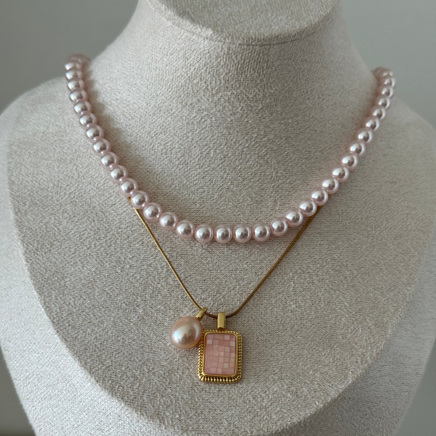 Blush Pearl Necklace