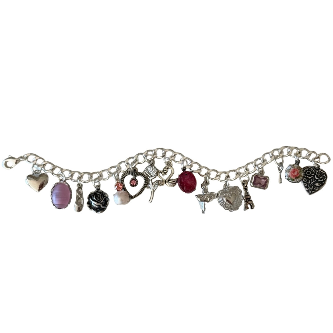 Camilla Silver Charm Bracelet