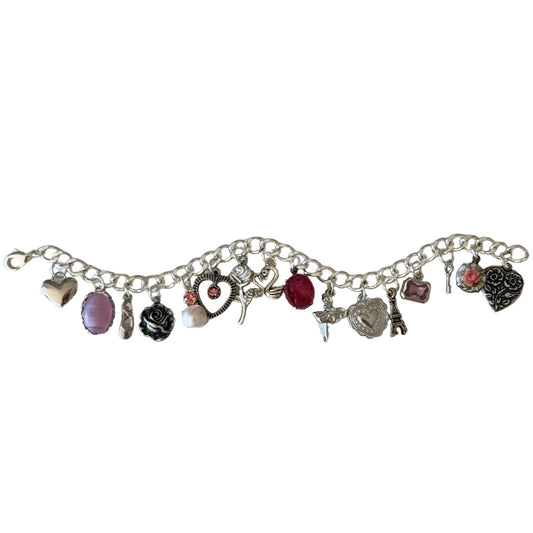 Camilla Silver Charm Bracelet