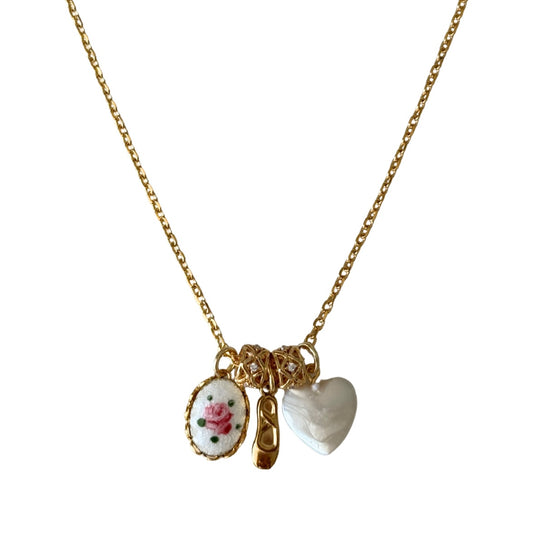 Rosalie Vintage Pendant Necklace