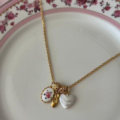 Rosalie Vintage Pendant Necklace