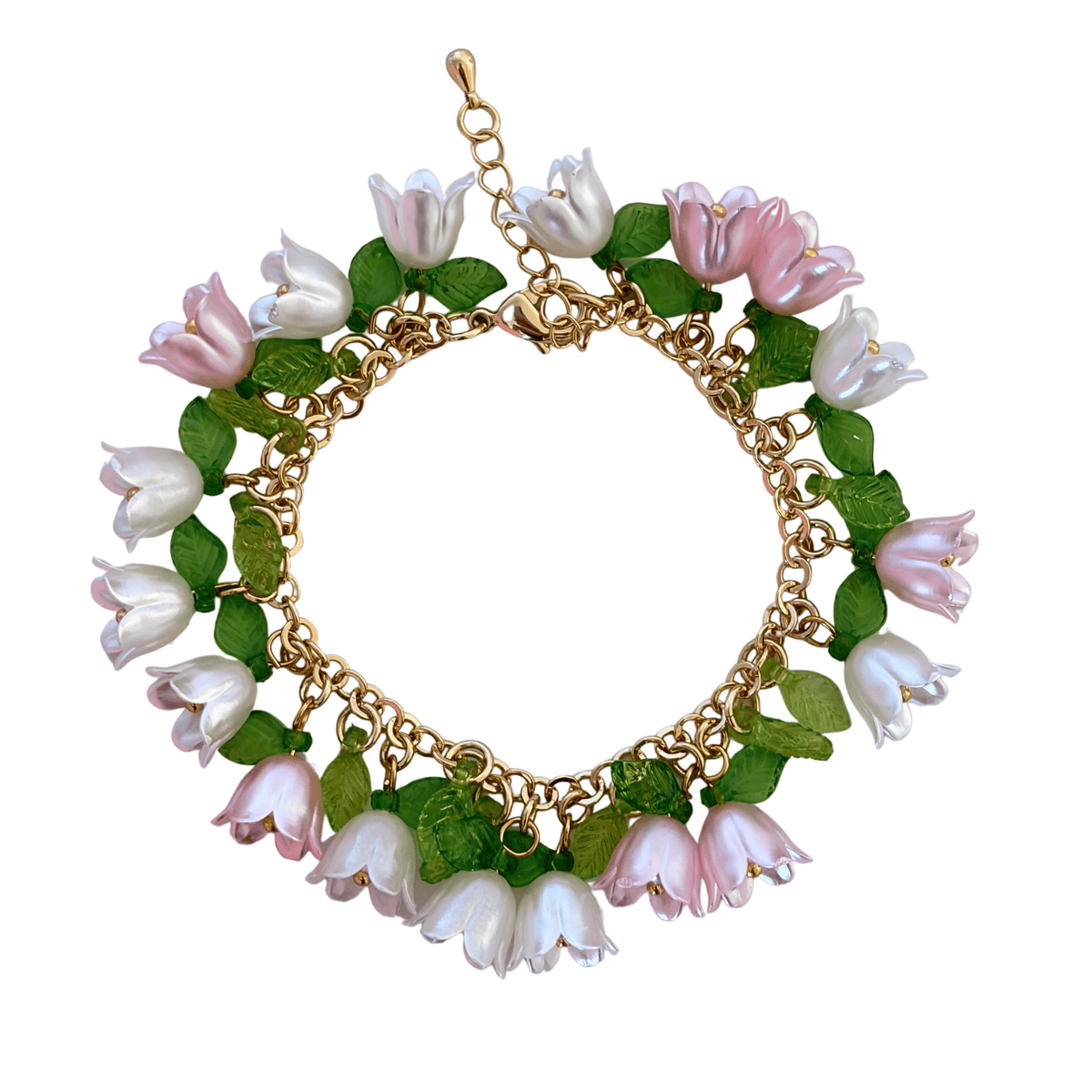 Lily Charm Bracelet