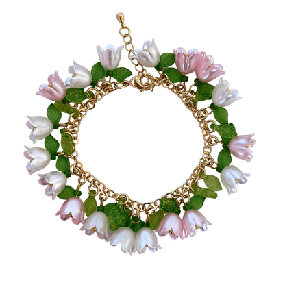 Lily Charm Bracelet